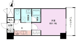 BUENA東幸町の物件間取画像